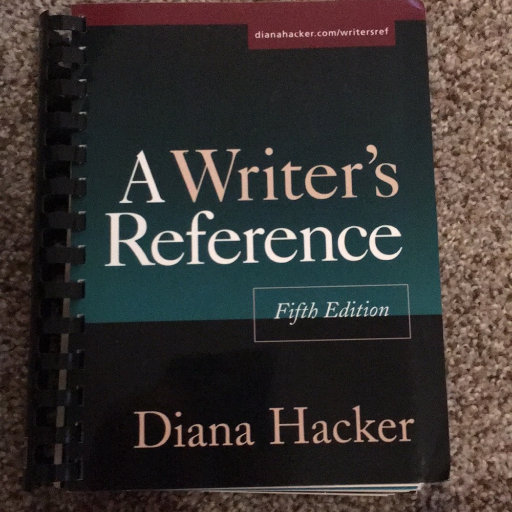 A Writer’s Reference 5th Edition by Diana Hacker